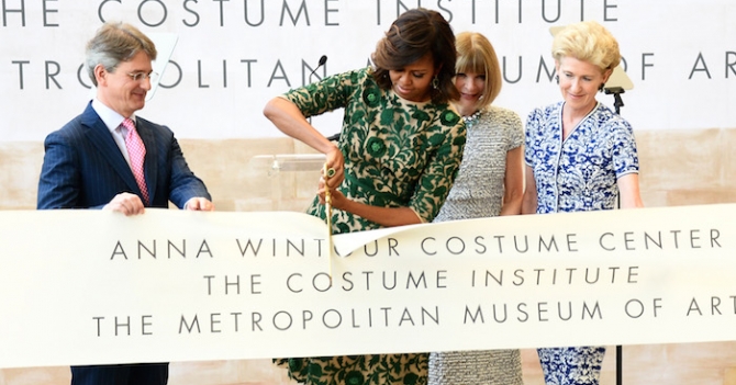 Открытие Anna Wintour Costume Center в Нью-Йорке