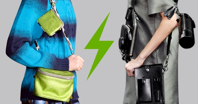 Голосование: сумки-перевязи Alexander Wang и House of Holland