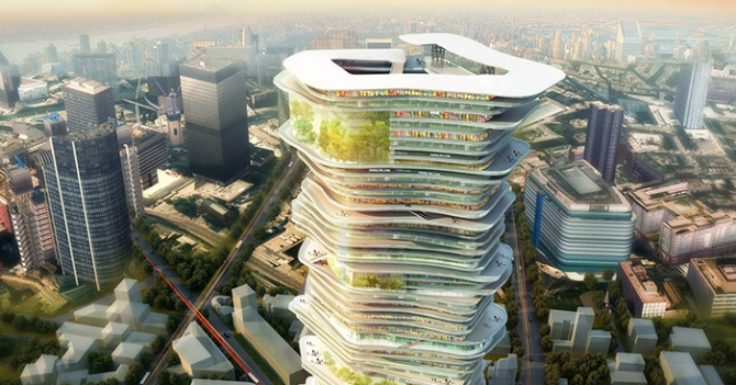 \"Бесконечный город\" в центре Лондона