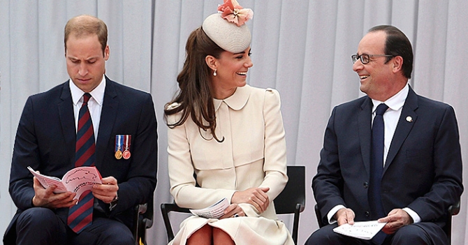 Кейт Миддлтон и принц Уильям посетили Бельгию