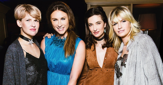 Гости осенней арт-вечеринки Harper's Bazaar