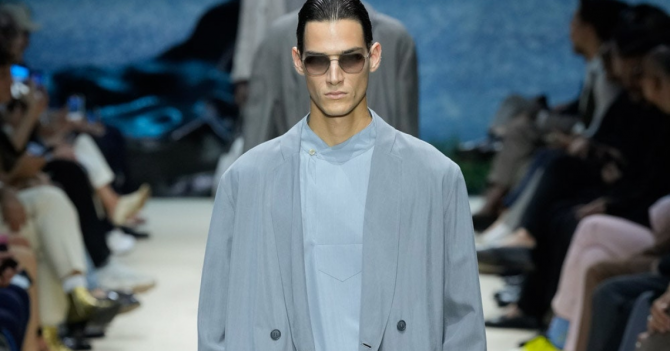 Giorgio Armani, коллекция menswear весна-лето 2026