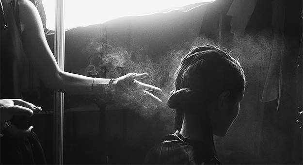 За кулисами показа Erica Zaionts осень-зима 2017