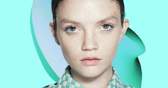 Летний макияж глаз: примеры с подиума