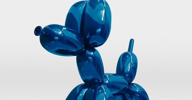 Джефф Кунс готовится к персональной выставке в галерее Дэмиена Херста