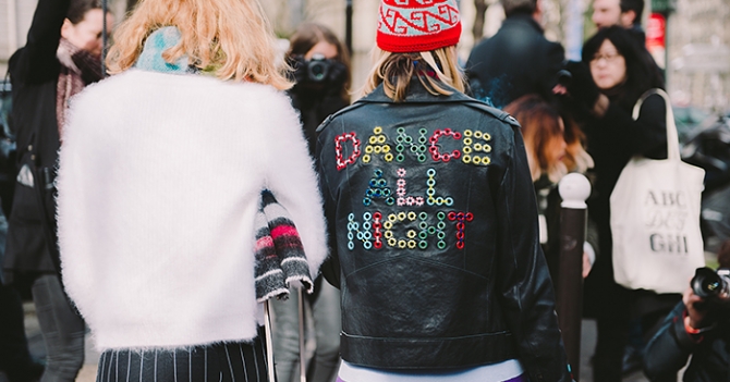 Неделя моды в Париже, осень-зима 2016: street style. Часть 9