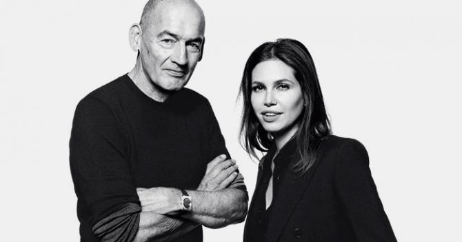 Даша Жукова и Рем Колхас на обложке The Wall Street Journal