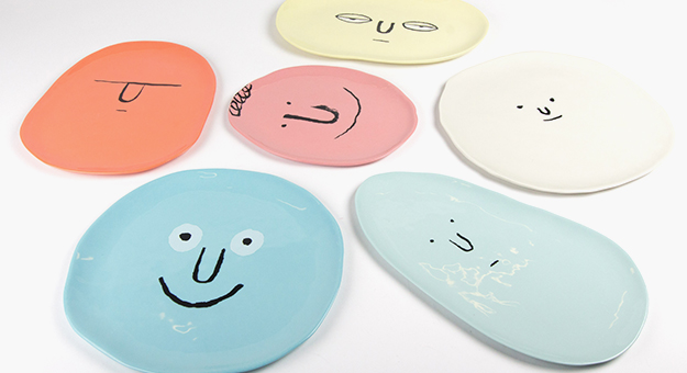 Вещь дня: тарелки-мордашки от Жана Жюльена