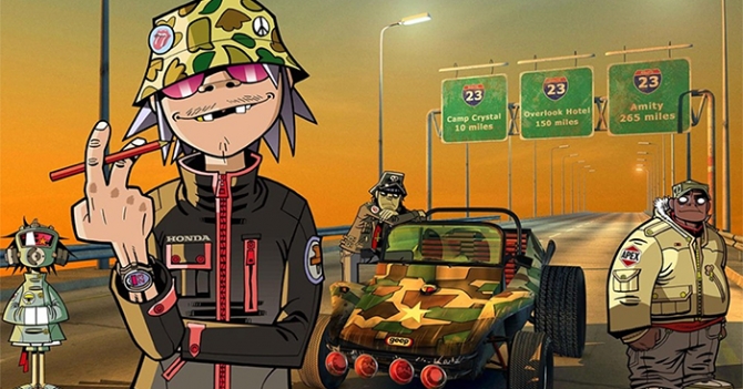 Основатель группы Gorillaz открывает дебютную выставку