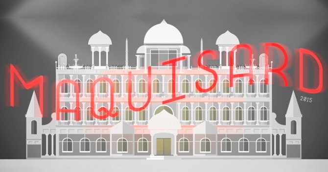 Maquisard — компьютерная игра в интерьерах отеля \"Гранд Будапешт\"