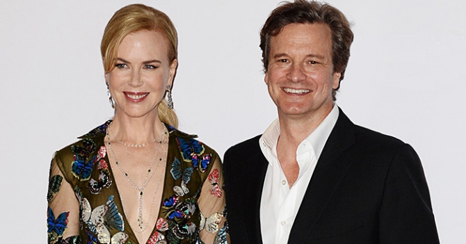 Николь Кидман и Колин Ферт на премьере фильма \"Прежде, чем я усну\" в Лондоне