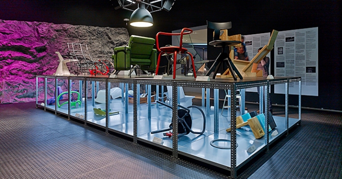 Инсталляции \"мюнхенского проектировщика\" в Музее дизайна Vitra