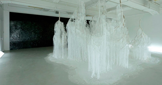 \"Кристальные деревья\": скульптура Ясуаки Ониши