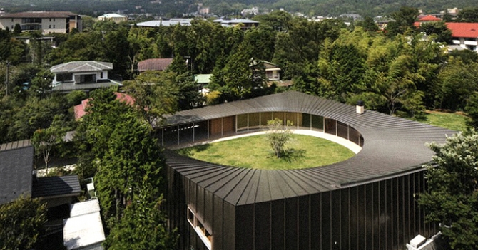 Вилла в Японии по проекту Шигеру Бана