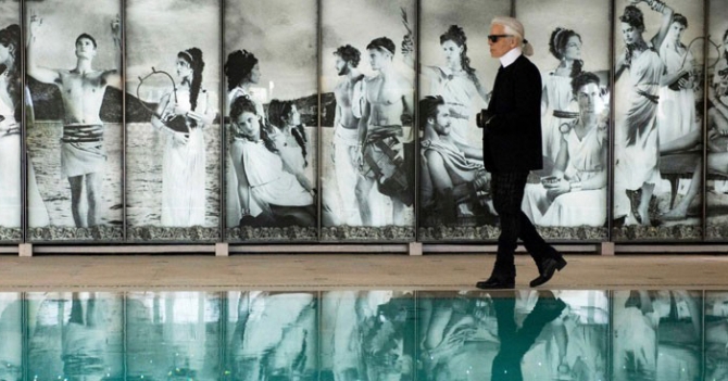 Карл Лагерфельд – дизайнер кафе Odyssey в Монако