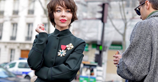 Неделя высокой моды в Париже: street style. День 1