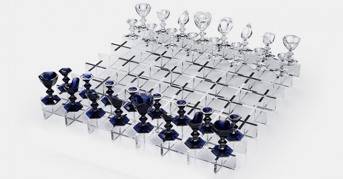 Объект желания: хрустальные шахматы Baccarat