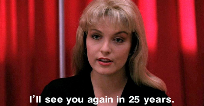 \"Твин Пикс\": встреча Лоры Палмер и агента Купера через 25 лет