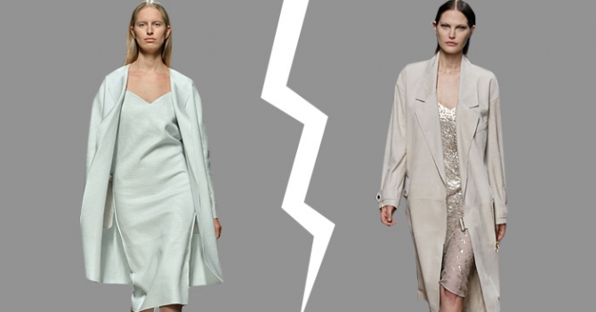 Плащ + комбинация: Max Mara VS Jason Wu