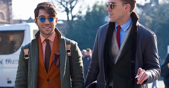 Street style на выставке Pitti Uomo. Часть 1