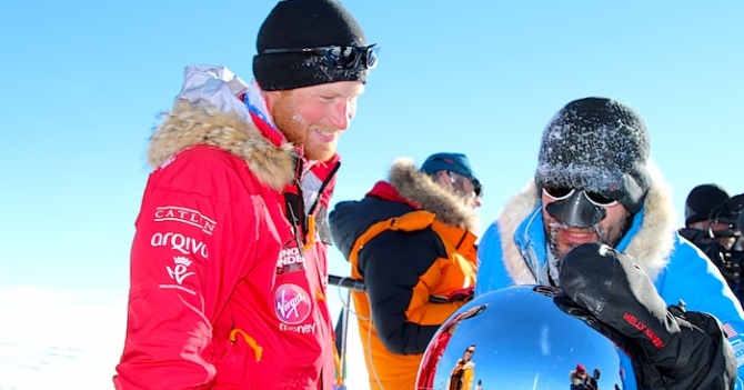 Благотворительный поход принца Гарри на Южный полюс