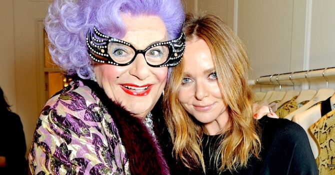 Рождественские огни в бутике Stella McCartney