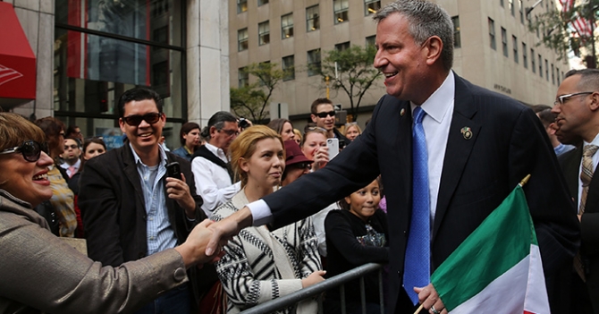 Билл де Блазио – новый мэр Нью-Йорка