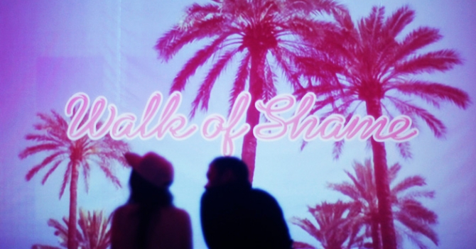 За кулисами показа Walk of Shame