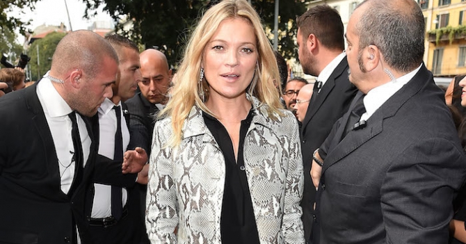 Гости показа Gucci, весна-лето 2015