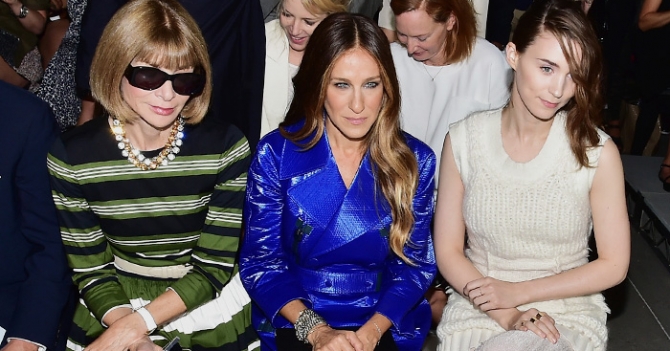 Гости показа Calvin Klein Collection, весна-лето 2015