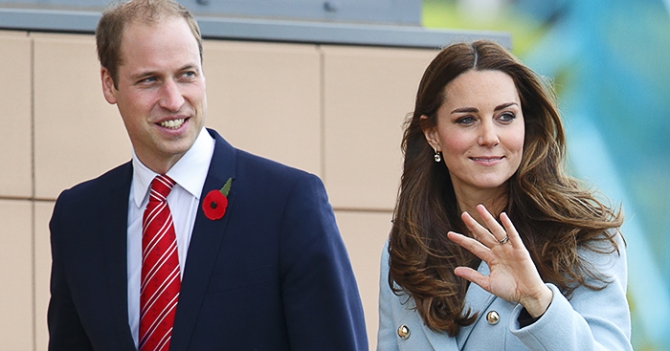 Принц Уильям и Кейт Миддлтон в Уэльсе