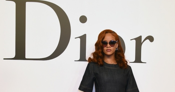 Рианна на шоу Dior в Токио