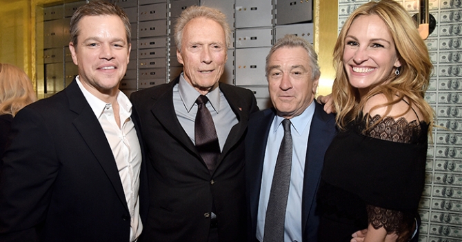 Джулия Робертс и Роберт Де Ниро на церемонии Guys Choice Awards