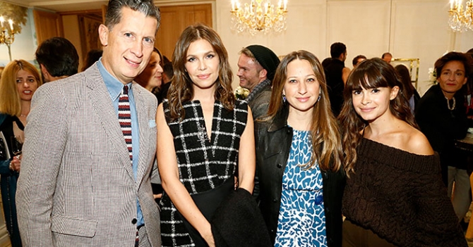 Вечер Buro 24/7's Fashion Forward Initiative в Париже