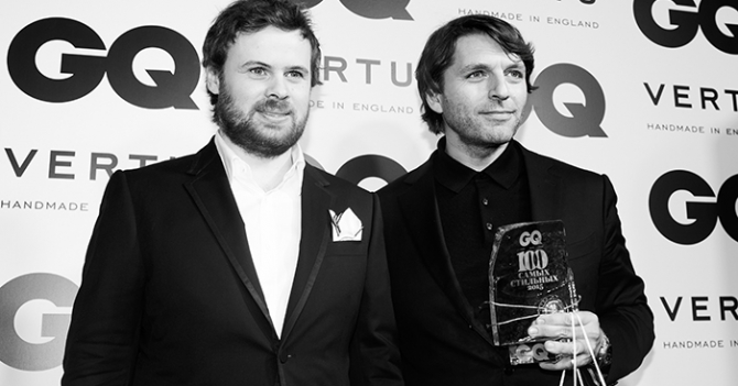 Гости вечера \"100 самых стильных\" мужчин России по версии GQ