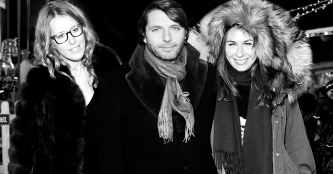 Открытие рождественской ярмарки и ГУМ-катка на Красной площади