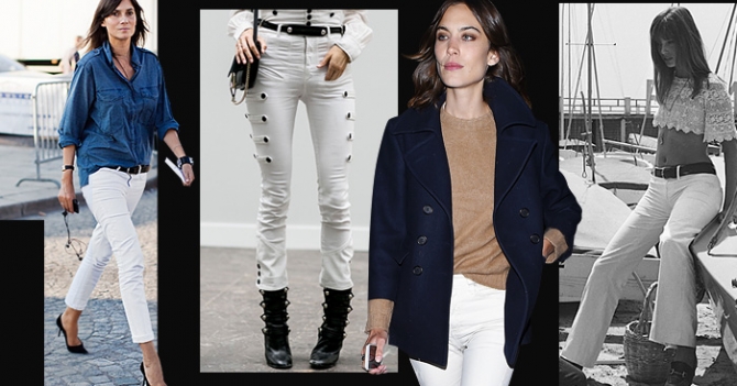 Эволюция белых джинсов