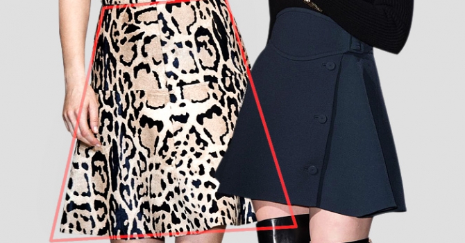15 способов носить юбку-трапецию