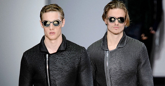 Обзор Buro 24/7: мужская коллекция Emporio Armani, осень-зима 2015
