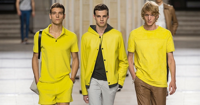 Обзор Buro 24/7: мужская коллекция Hermès, весна-лето 2017