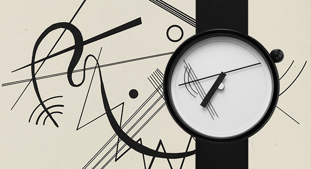 Дизайнер создал часы по мотивам картины Кандинского