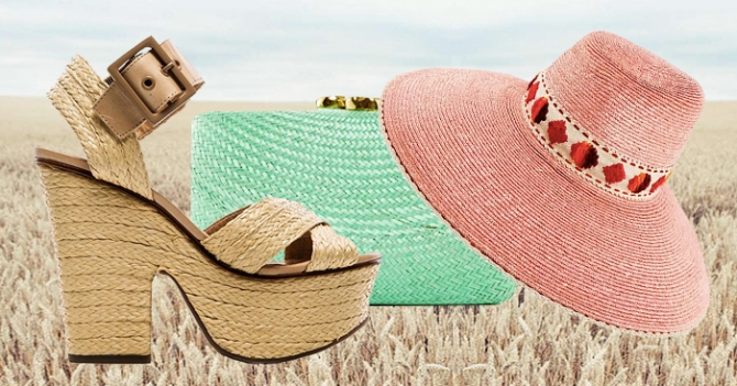 10 аксессуаров из соломы