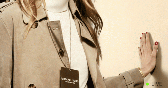 Прямая трансляция показа Michael Kors, осень-зима 2015