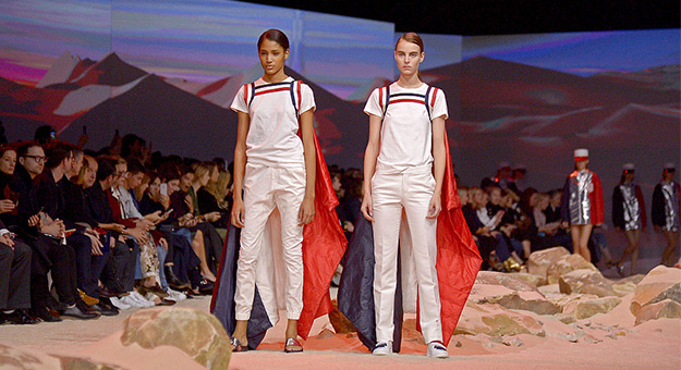 Парижская неделя моды: Moncler Gamme Rouge, весна-лето 2017