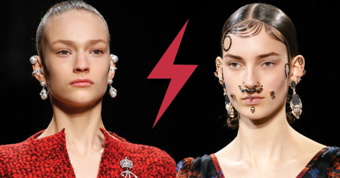 Голосование: симметричные серьги Balenciaga VS Givenchy