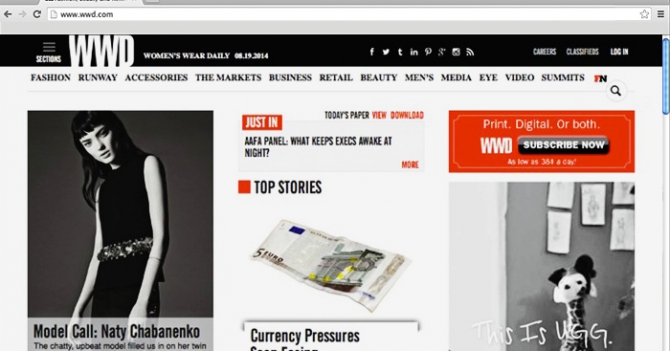 Condé Nast продают WWD, Hearst запускают еженедельную газету