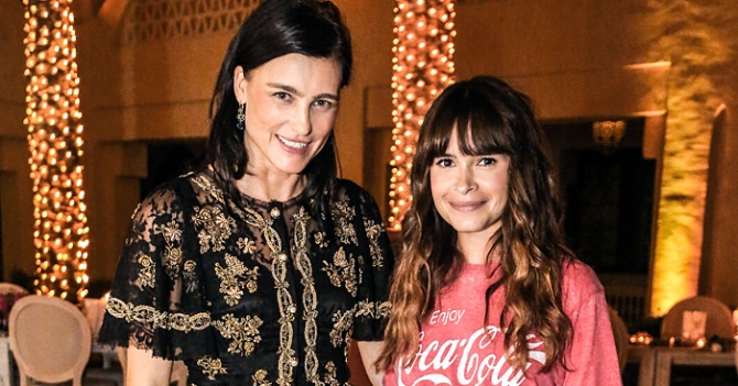 Ужин в честь Табиты Симмонс в Дубае