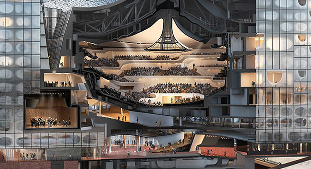 Как выглядит филармония за $ 1 миллиард