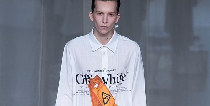 Off-White, мужская коллекция осень-зима 2020