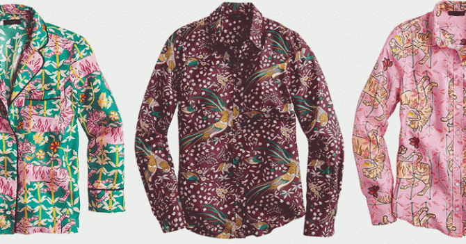 Пижамное настроение: совместная коллекция J.Crew и Drake’s